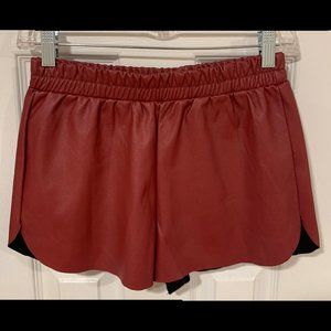 Burgundy Shorts